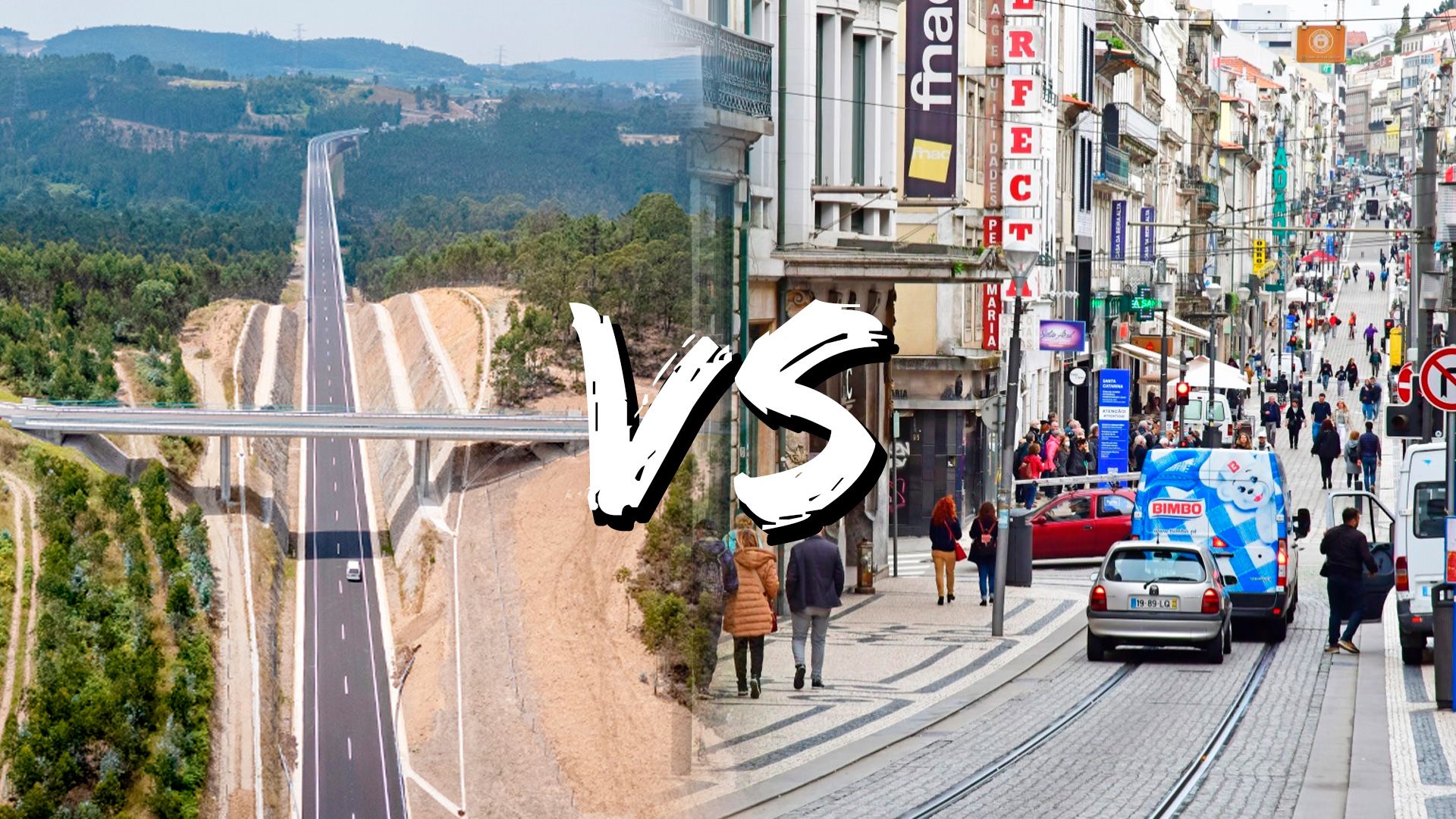 Qual é a diferença entre uma estrada e uma rua?